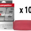 Vittoria Chambre à Air Competition Latex 19/23-622 48mm (10 Pièces) -Magasin D'Équipement De Vélo 496540 Vittoria Competition Latex SV 48mm Schlauch 10er