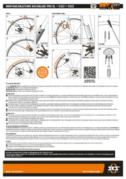 Kit De Garde-boue Raceblade Pro XL Noir 7 Kit De Garde-boue Raceblade Pro XL Noir -Magasin D'Équipement De Vélo AB bedienungsanleitung RACEBLADE PRO XL