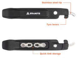 Démonte-pneus Talon Avec Pince à Chaîne -Magasin D'Équipement De Vélo Granite Talon Reifenheber mit Kettenschloss Zange