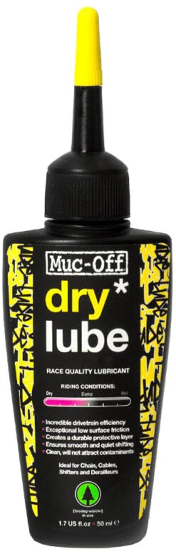 Muc-Off Dry Lube Huile Pour Chaîne Sèche 9 Muc-Off Dry Lube Huile Pour Chaîne Sèche -Magasin D'Équipement De Vélo Muc Off Dry Lube 50ml 1