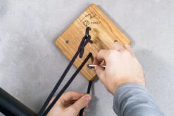 Support Mural Pour Vélo U-Rack - Chêne -Magasin D'Équipement De Vélo PARAX U Rack Wandhalter PA URA MEI EXC 2