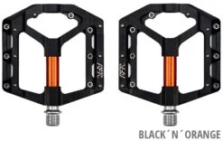 RFR Pédales Plates SLT 2.0 -Magasin D'Équipement De Vélo RFR SLT 2 0 Flat Plattformpedale 20093329 2 black orange