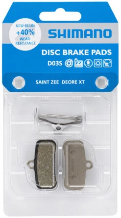 Shimano D03S Plaquettes De Frein à Disque En Résine -Magasin D'Équipement De Vélo Shimano D03S Resin Disc Belage Y1XM98010 b