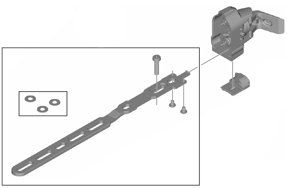 Shimano Di2 BM-DN100-L Porte-piles Long Externe 4 Shimano Di2 BM-DN100-L Porte-piles Long Externe – Image 2