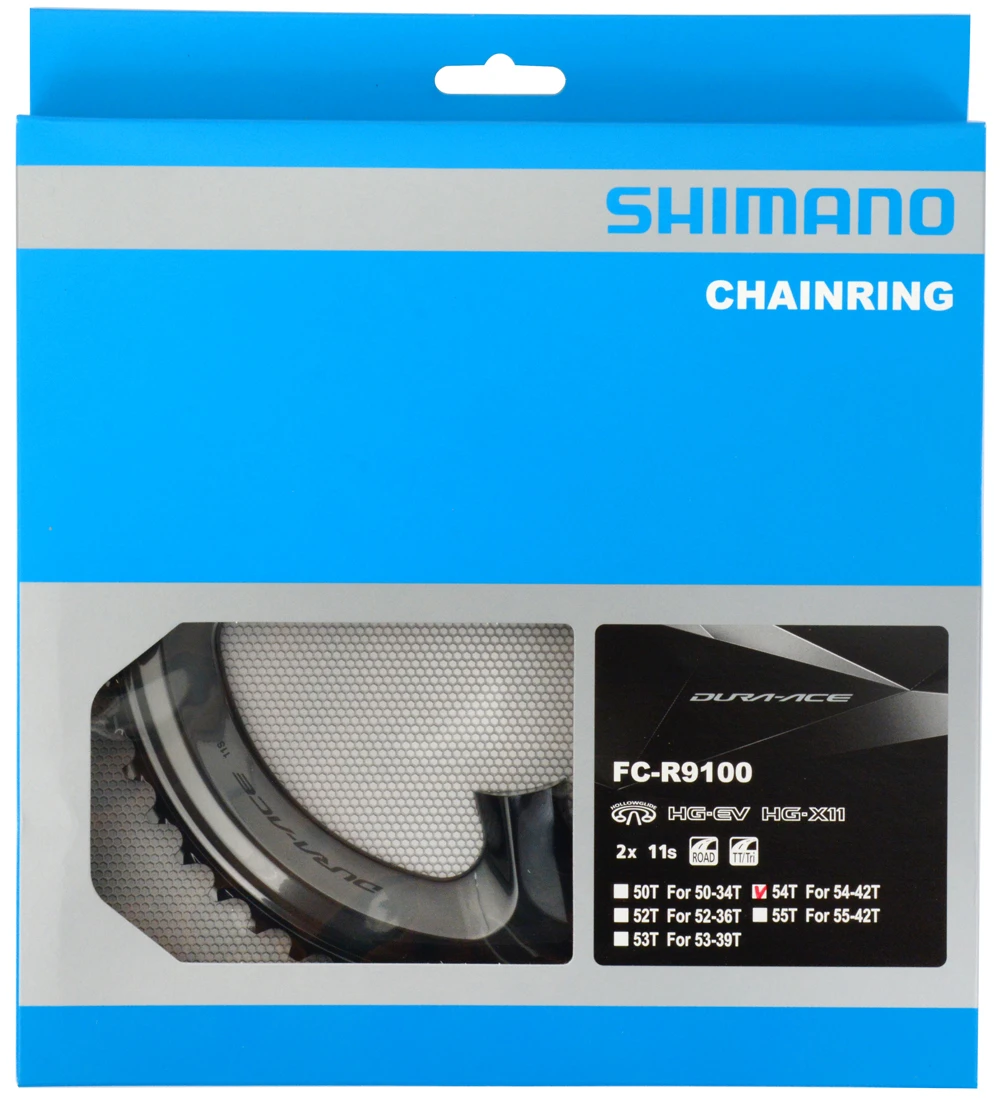 Shimano Plateau DURA ACE Pour FC-R9100 55-54/42 Dents 7 Shimano Plateau DURA ACE Pour FC-R9100 55-54/42 Dents – Image 5