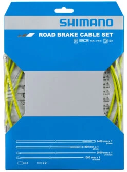 Shimano Set De Câbles De Frein SIL-TEC Pour Vélo De Course -Magasin D'Équipement De Vélo Shimano SIL TEC Rennrad Bremszugset Y80098013