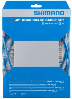 Shimano Set De Câbles De Frein SIL-TEC Pour Vélo De Course -Magasin D'Équipement De Vélo Shimano SIL TEC Rennrad Bremszugset Y80098015