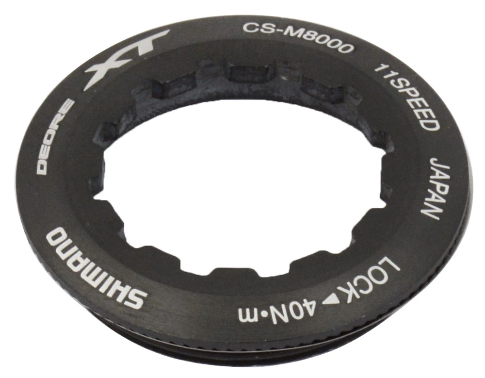 Shimano Bague De Fermeture Avec Bague D'espacement Pour CS-M8000 3 Shimano Bague De Fermeture Avec Bague D'espacement Pour CS-M8000